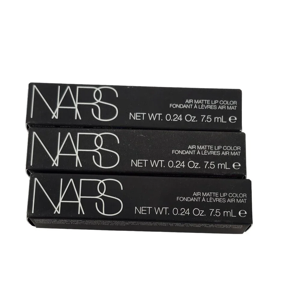 NARS Air Matte Lip Color Lipstick Dolce Vita, Gipsy, Shag - 3 PC Set NEW